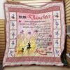 To My Daughter Ballet Quilt Th662  Quilt